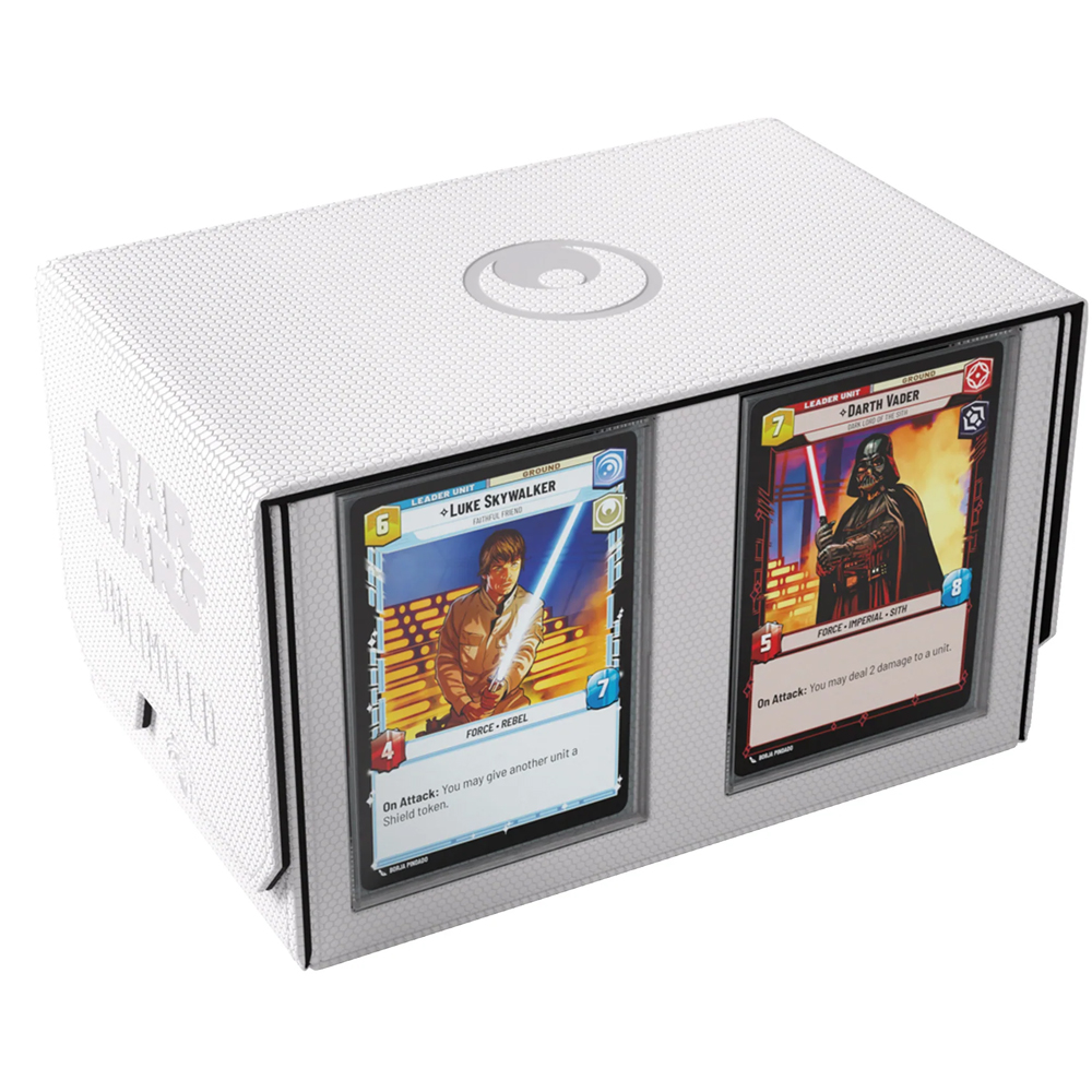 Star Wars Unlimited Double Deck Pod: White/Black (Heroism)