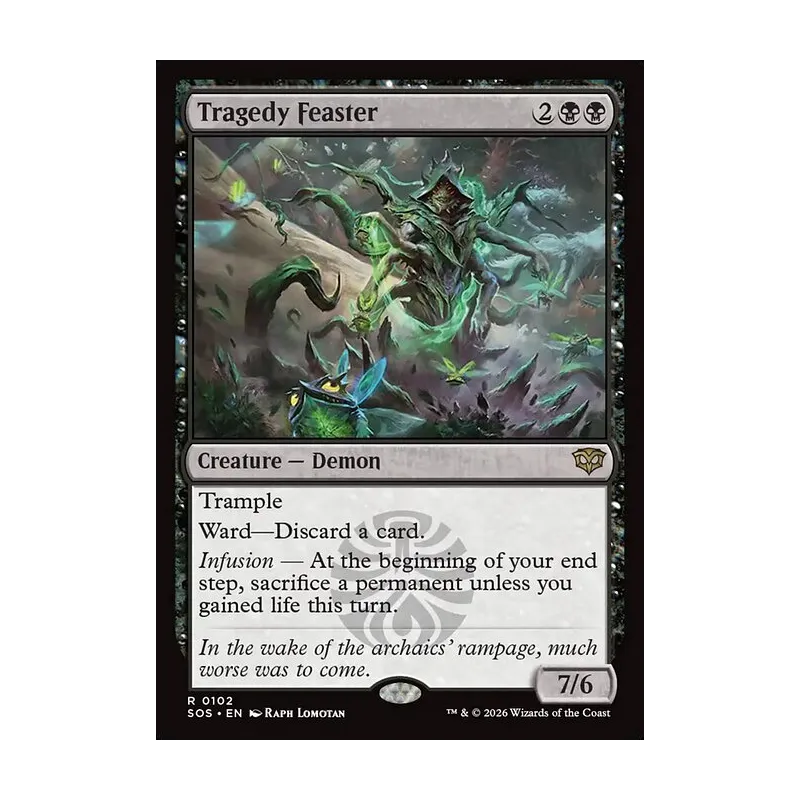 Tragedy Feaster - Secrets of Strixhaven (Near Mint)