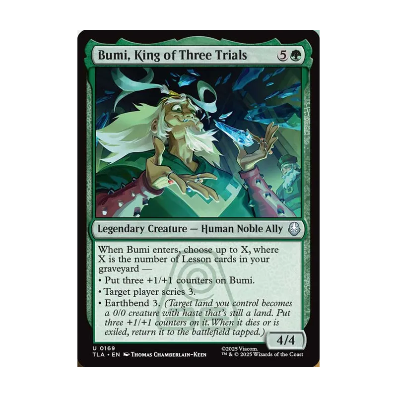 Bumi, King of Three Trials - Avatar: The Last Airbender (Near Mint)