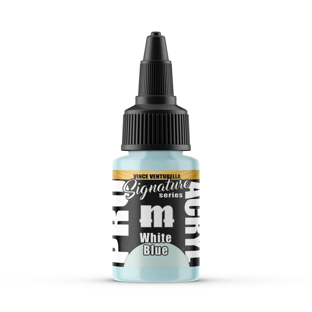 Monument Hobbies: Signature S04 Vince Venturella White Blue