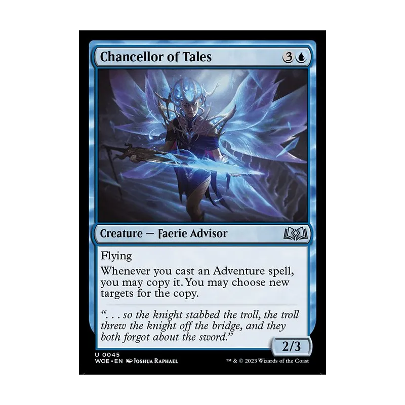 Chancellor of Tales - Wilds of Eldraine (Near Mint)