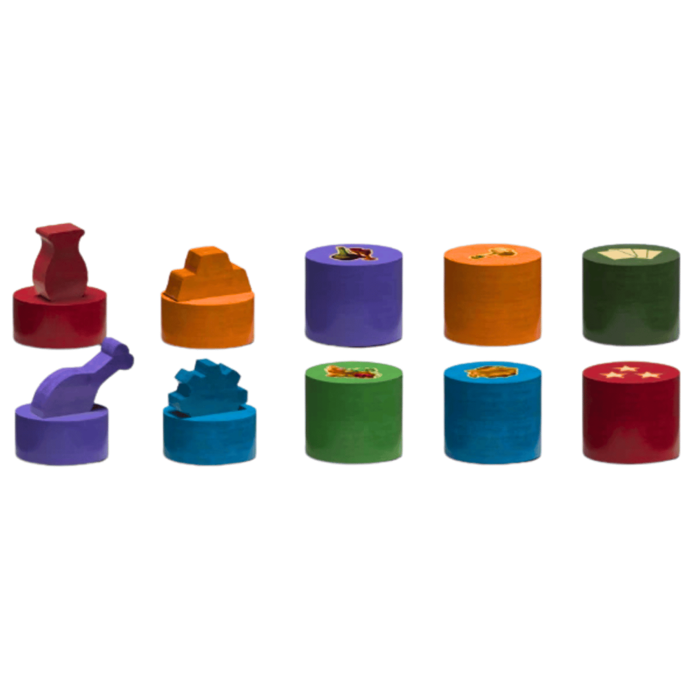 Mythwind: Wooden Tracker Tokens (New Arrival)