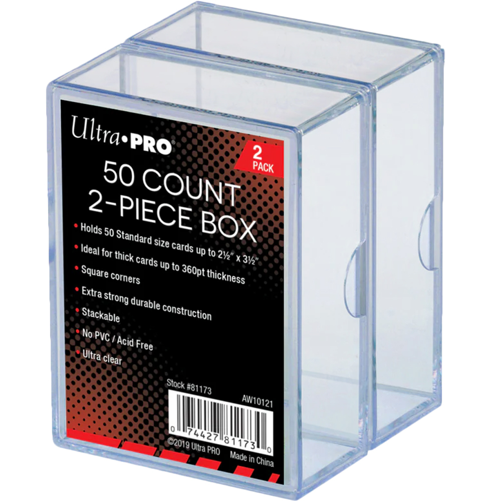 Ultra Pro 50 Count 2-Piece Box (2)