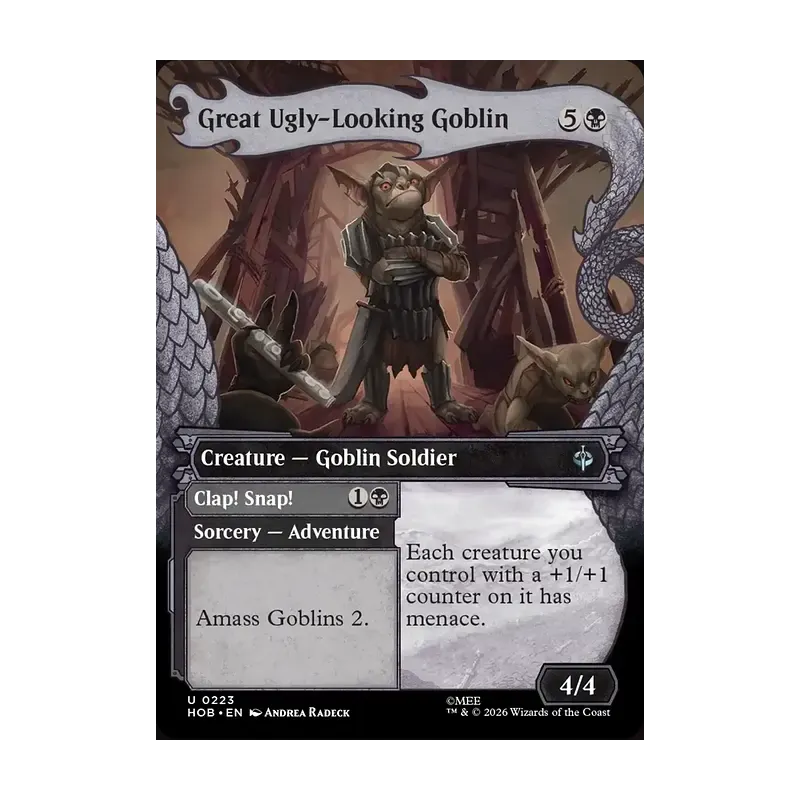 Great Ugly-Looking Goblin (Showcase) - The Hobbit (Near Mint)