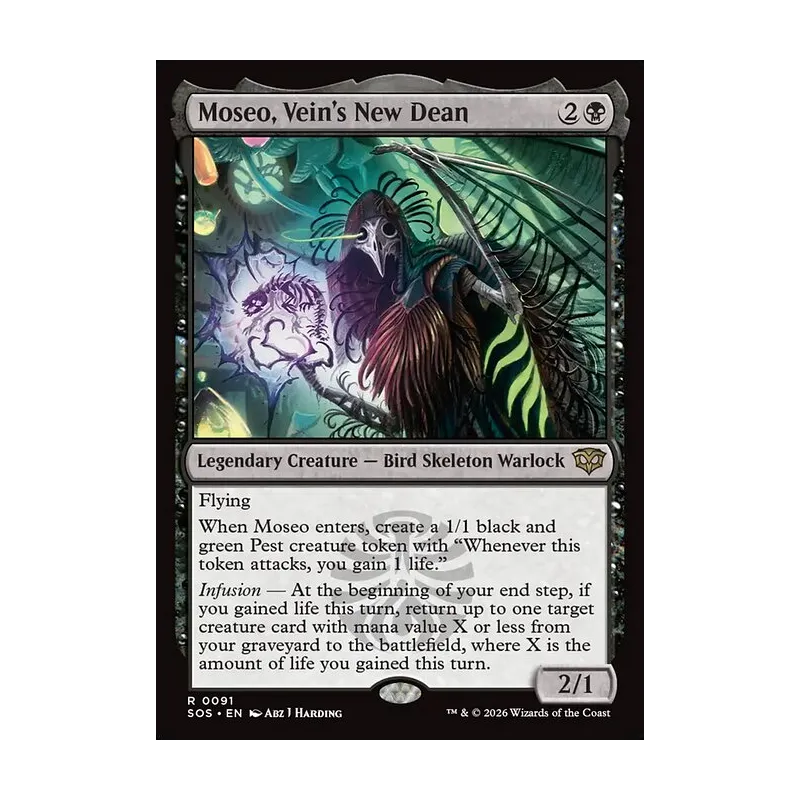 Moseo, Vein's New Dean - Secrets of Strixhaven (Near Mint)