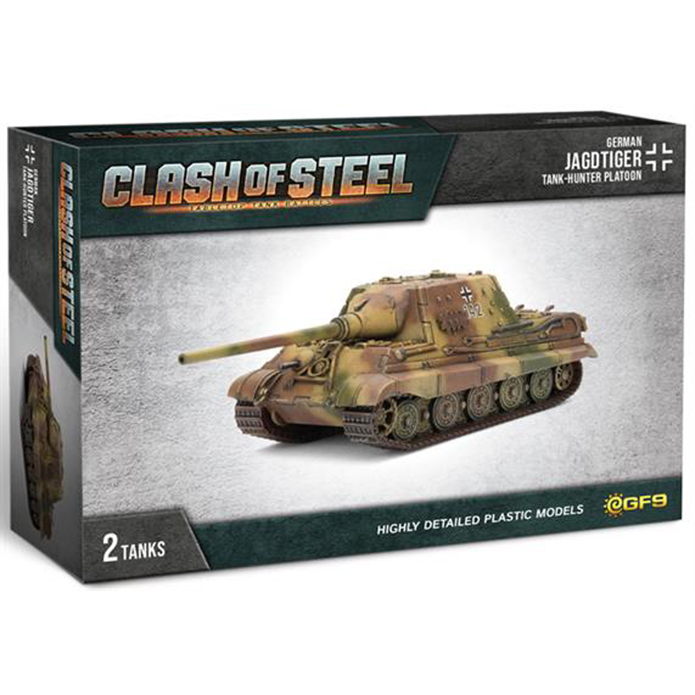 Clash of Steel: German - Jagdtiger Tank-Hunter Platoon