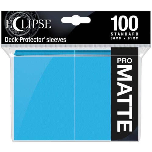Ultra Pro Sleeves: Eclipse Matte - Sky Blue (100)