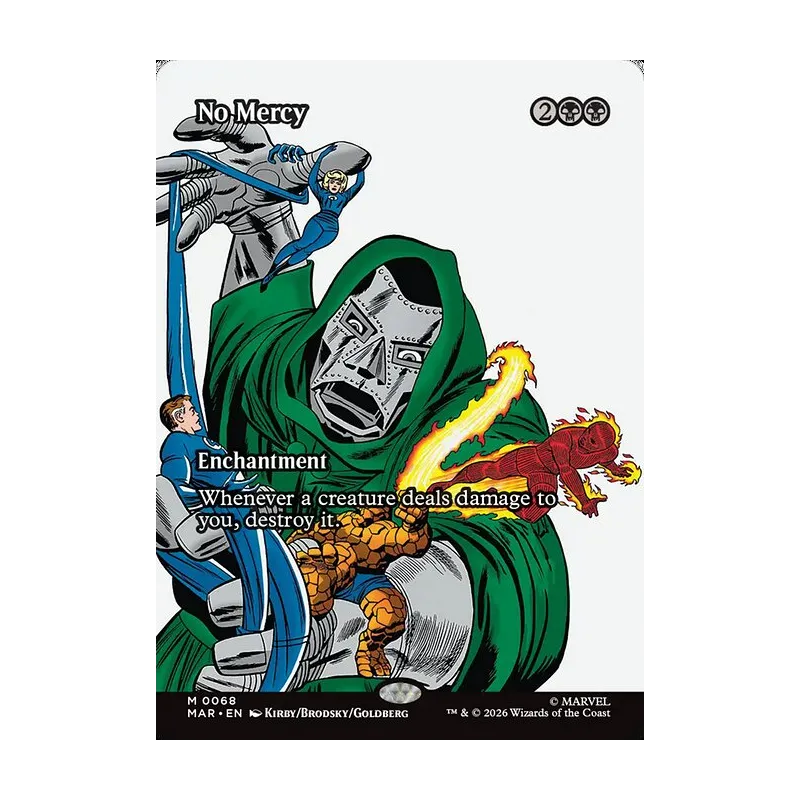 No Mercy (Borderless) - Marvel Universe (Near Mint)