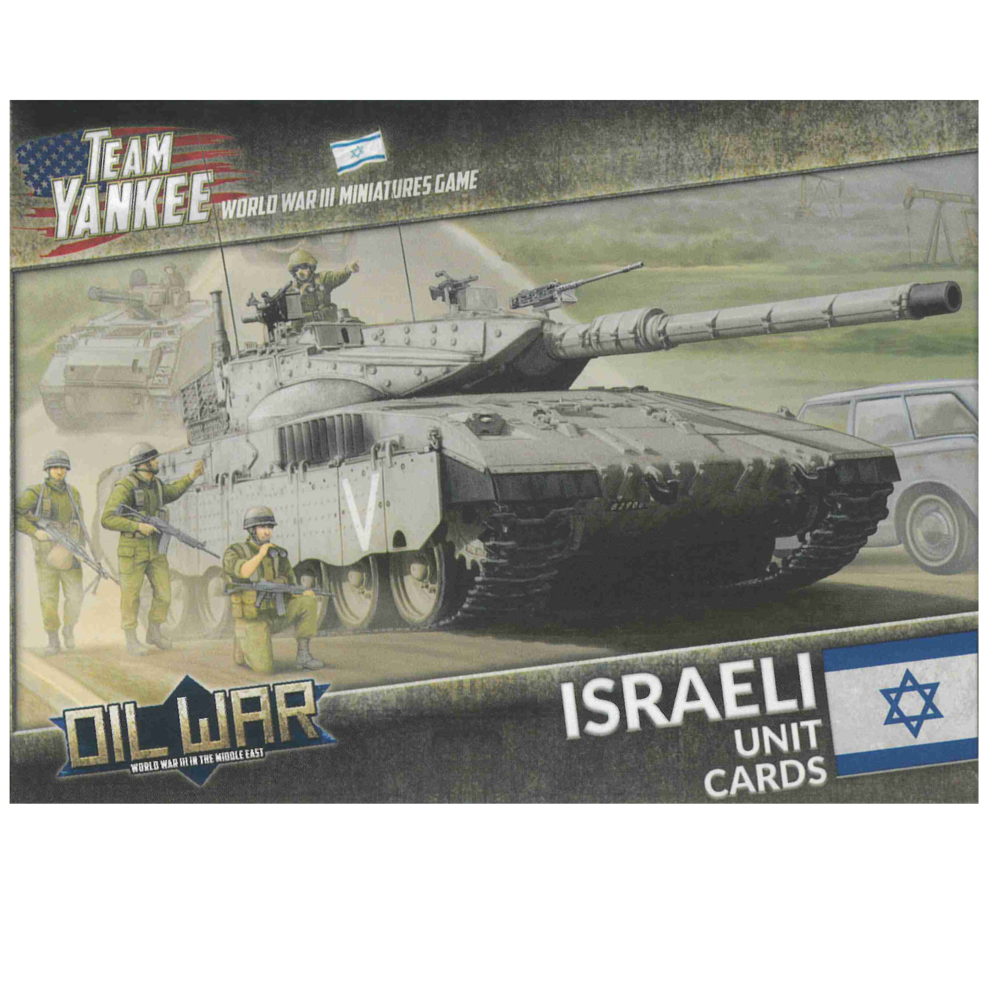 WWIII Team Yankee: Oil War: Israeli - Unit Cards