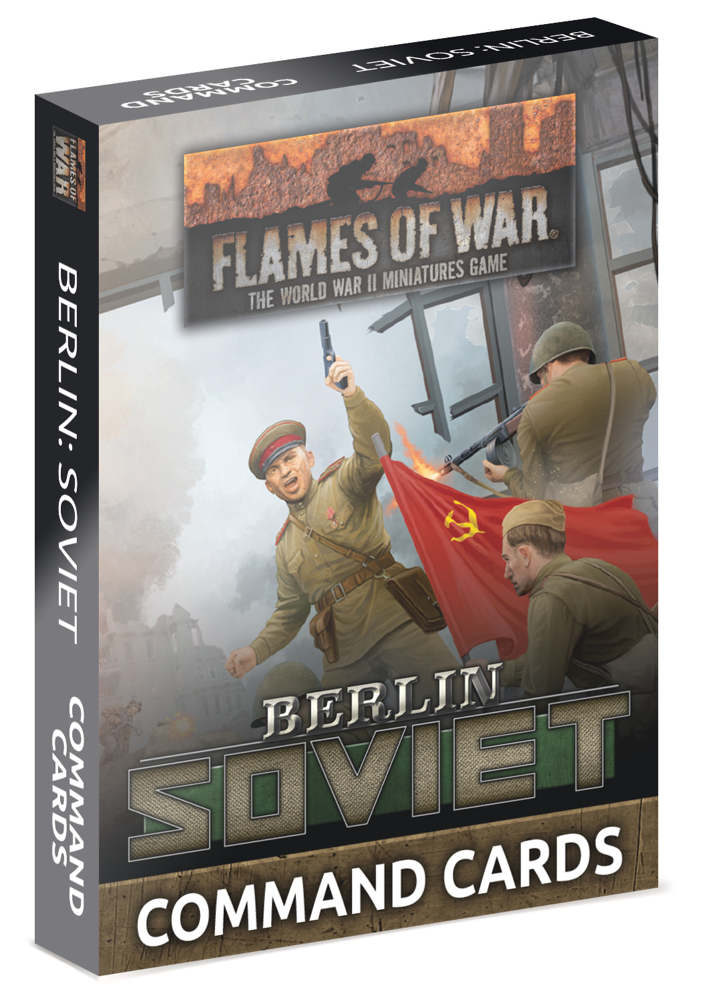 Flames of War WW2: Berlin - Soviet Command Cards