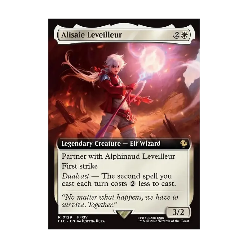 Alisaie Leveilleur (Extended Art) - Final Fantasy Commander (Near Mint)