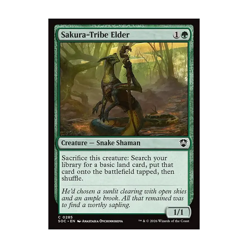 Sakura-Tribe Elder - Secrets of Strixhaven Commander (Near Mint)
