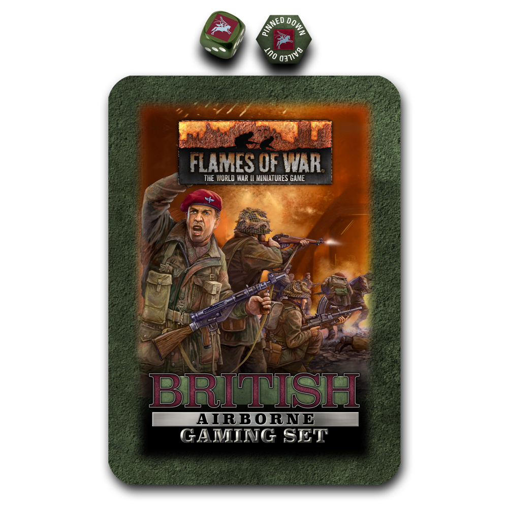 Flames of War WW2: British - Airborne Gaming Set