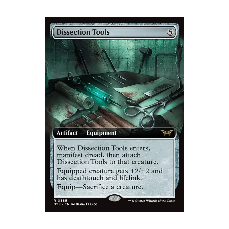 Dissection Tools (Extended Art) - Duskmourn: House of Horror (Near Mint)