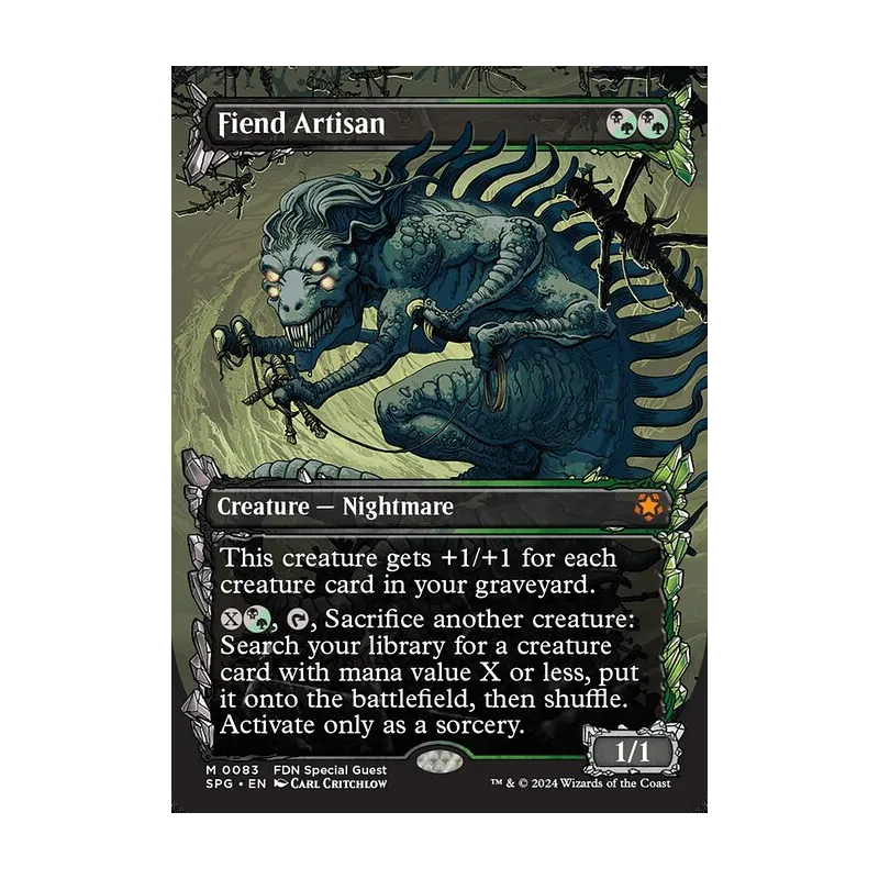 Fiend Artisan (Showcase) - Special Guests (Near Mint)