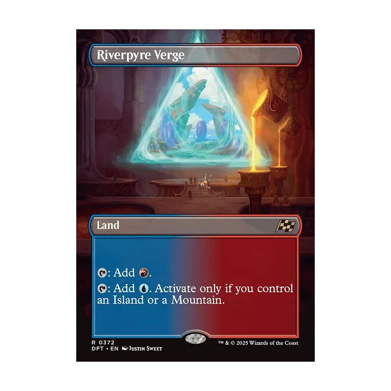 Riverpyre Verge (Borderless) - Aetherdrift (Near Mint)