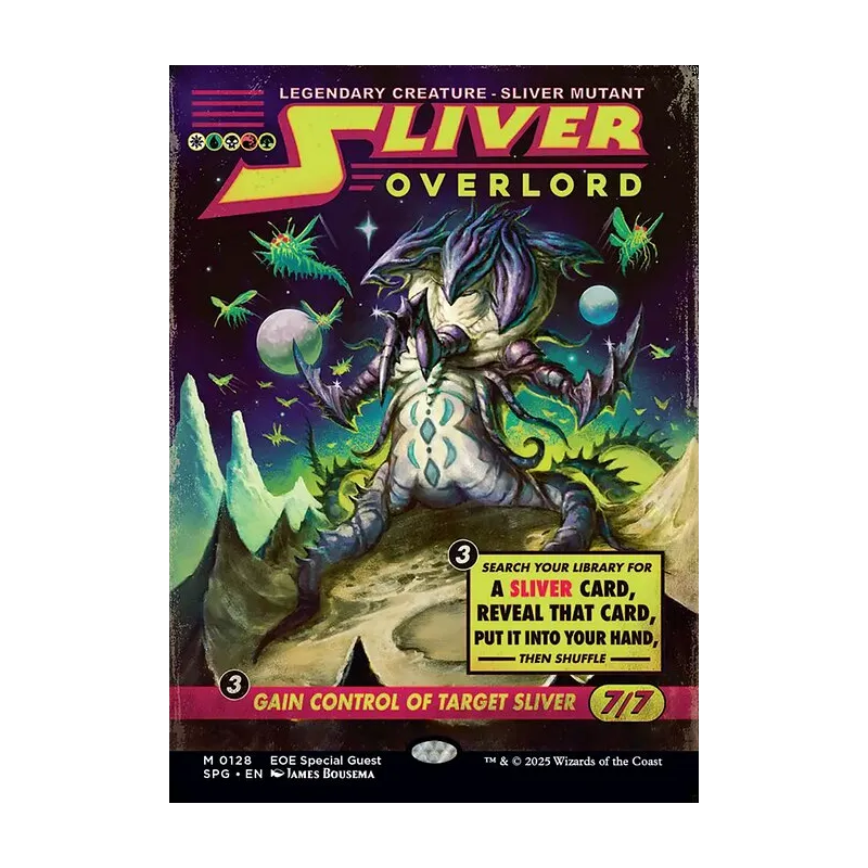Sliver Overlord (Showcase) - Special Guests (Near Mint)