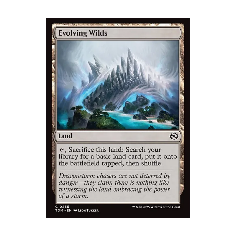 Evolving Wilds - Tarkir: Dragonstorm (Near Mint)