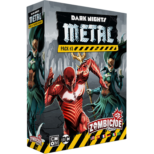 Zombicide 2E: Dark Nights Metal Pack #3 Survivors & Abominations Set