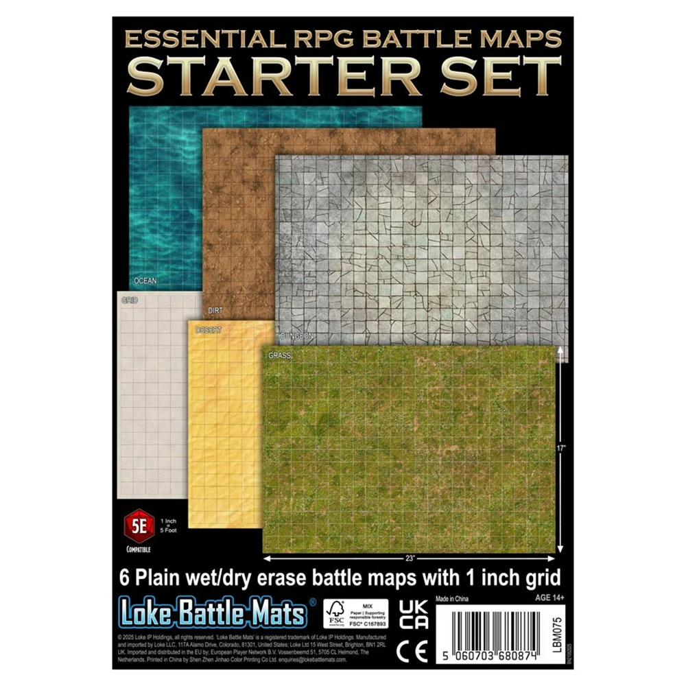 Essential RPG Battle Maps Starter Set (Preorder)
