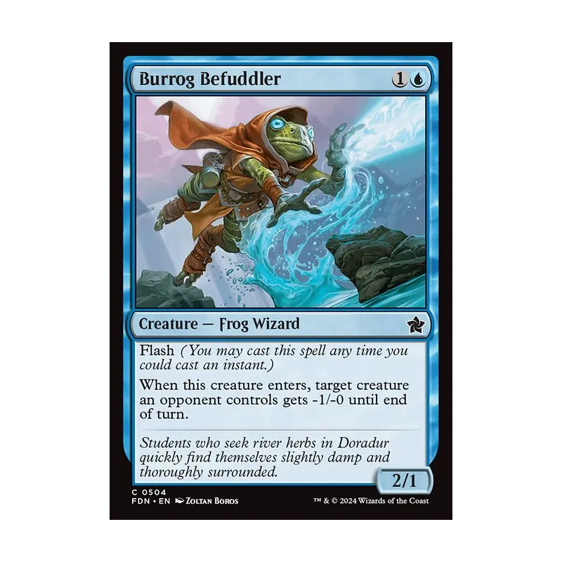 Burrog Befuddler - Foundations (Near Mint)