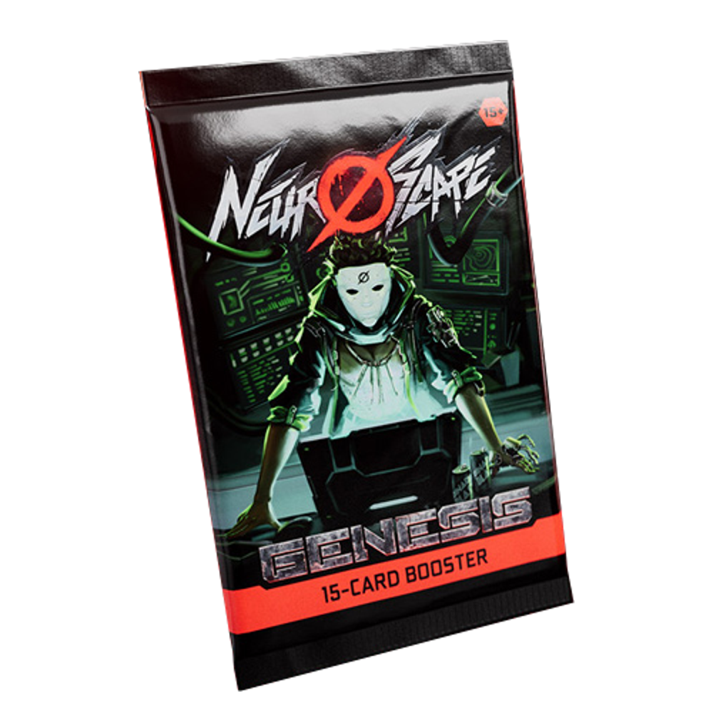 Neuroscape TCG: Genesis (Unlimited Edition) - Booster Pack (Preorder)