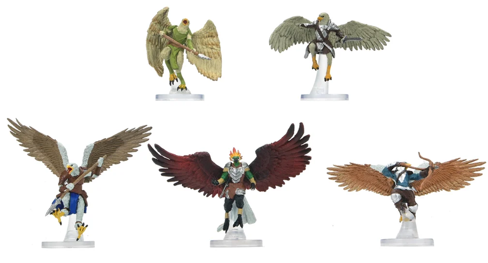D&D Icons of the Realms: Aarakocra Flock (Preorder)
