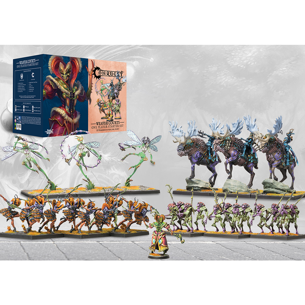 Conquest: Weaver Courts - 2026 Supercharged 1-Player Starter Set (New Arrival)