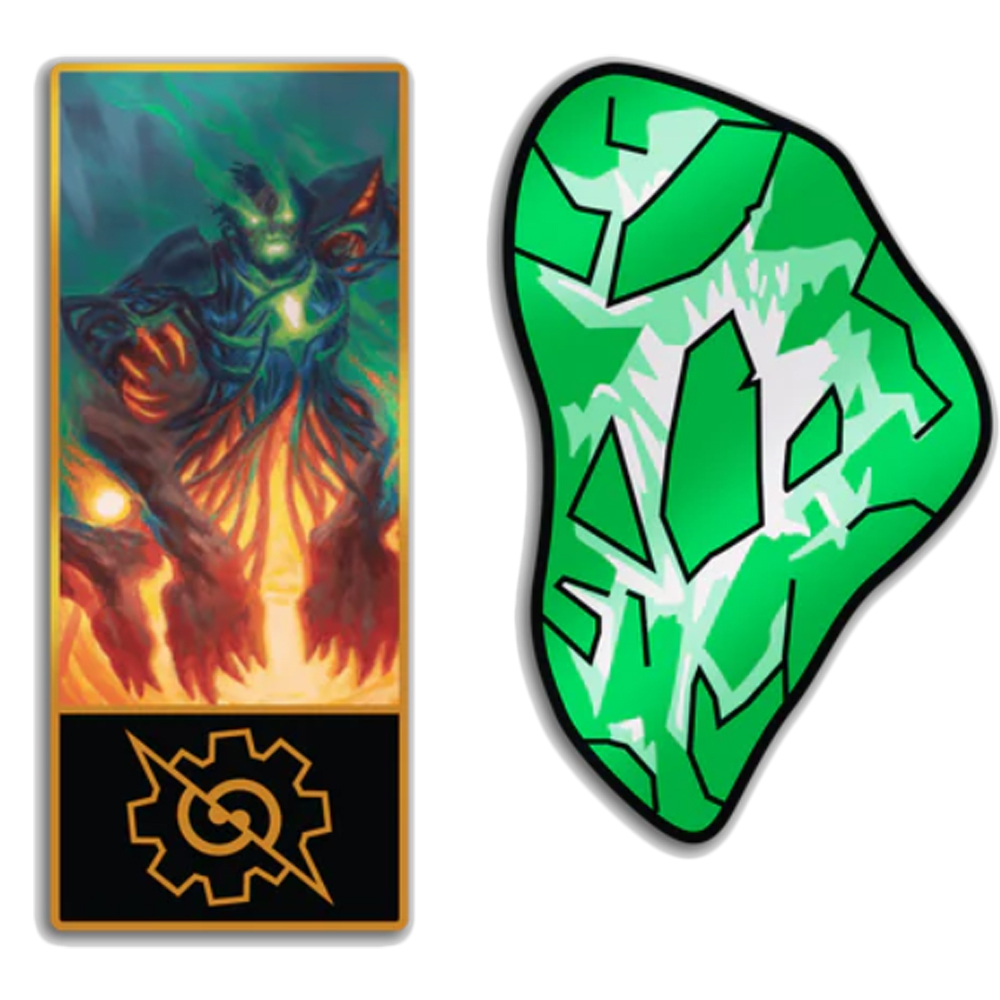 MtG Augmented Realty Pin: Mishra & Weakstone (Last Chance) MtG Augmented Realty Pin: Mishra & Weakstone (Last Chance)