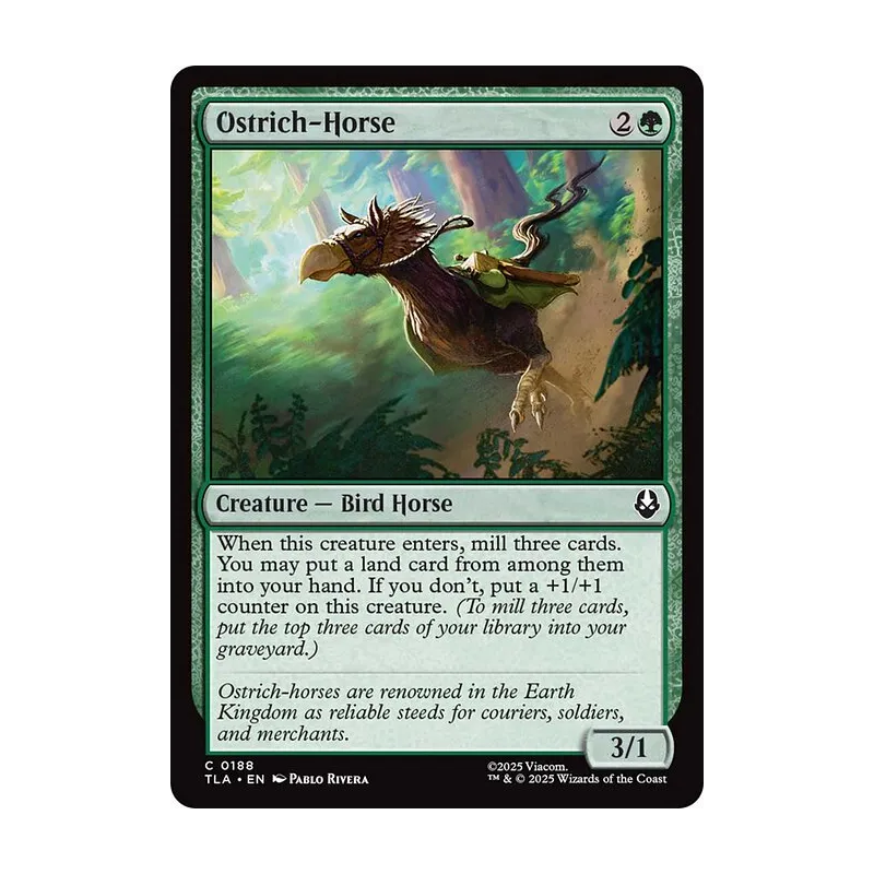 Ostrich-Horse - Avatar: The Last Airbender (Near Mint)