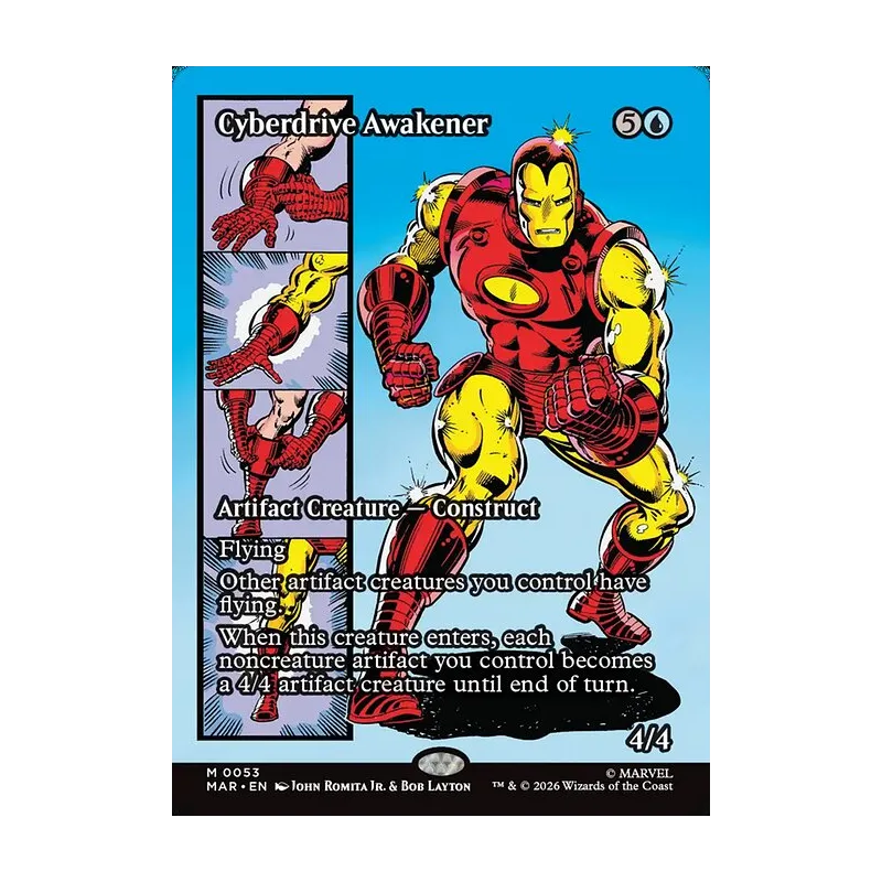 Cyberdrive Awakener (Borderless) - Marvel Universe (Near Mint)