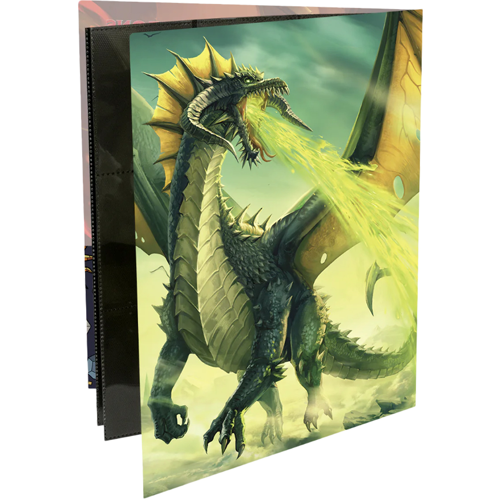 Porta Personaggi D&D Con Adesivi - Honor Among Thieves - Organizzatore Con Tasche Per Schede E Carte Incantesimo