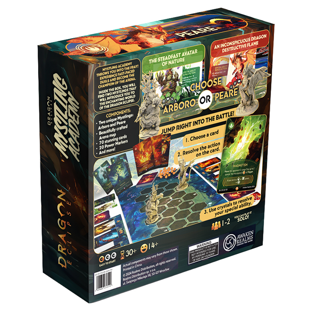 Dragon Eclipse: Mystling Academy - Peare vs Arboro (Preorder)