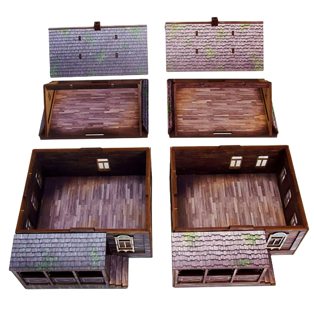 Bolt Action HDF Terrain: WW2 Ostfront Village - Doma