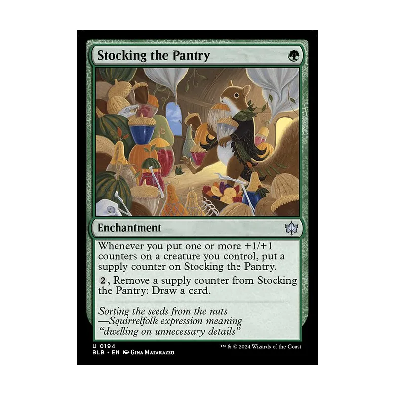 Stocking the Pantry - Bloomburrow (Near Mint)