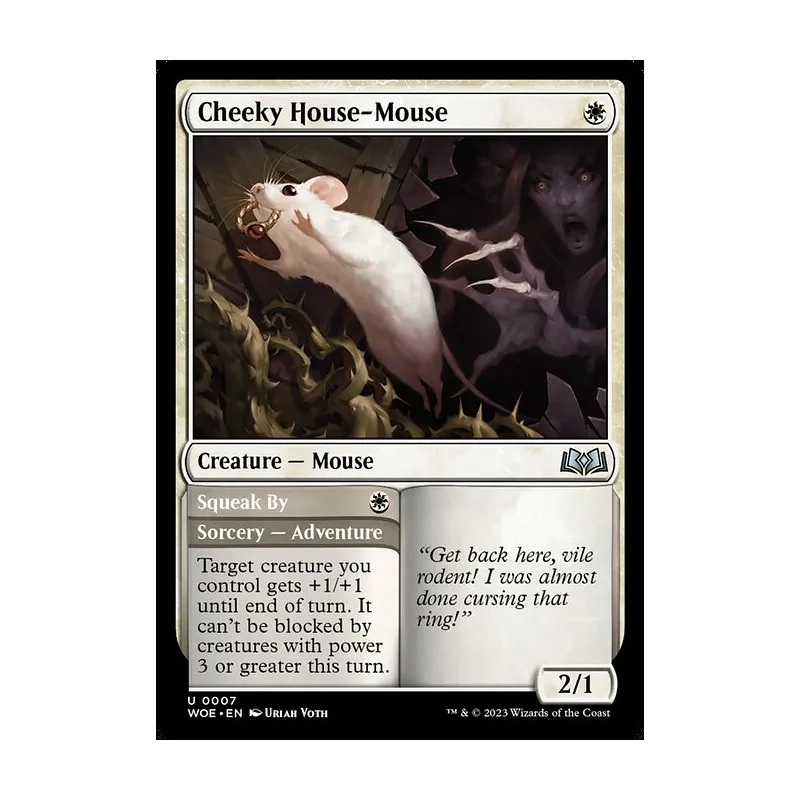 mouse mtg cards Elite Deck - Boros Red White - Aggressive - Modern & Pioneer Legal - Custom Built - Magic The Gathering - MTG when this creature enters Cheeky House-Mouse | Wilds of