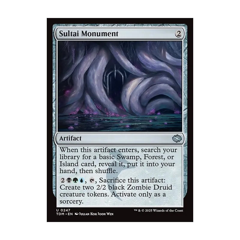 sultai cards mtg Triome Playmat If you control a commander as you cast this spell MTG Magic The Gathering Card