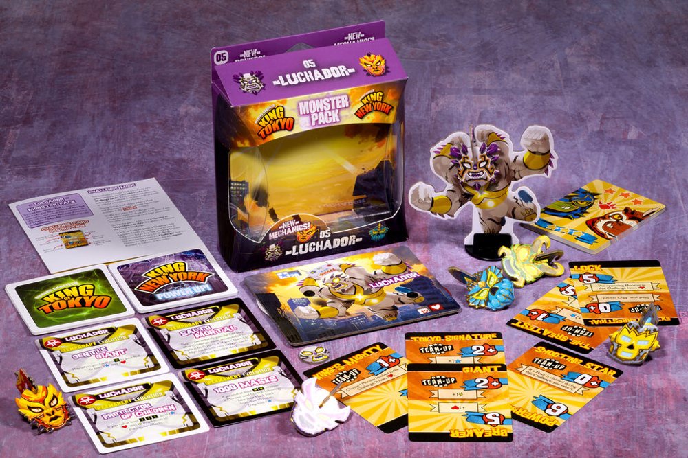 King of Tokyo/New York: Luchador Monster Pack (Preorder)