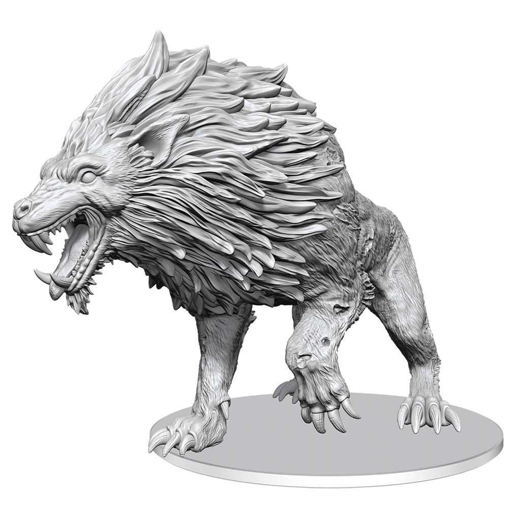 D&D Nolzur's Marvelous Unpainted Minis: Dire Worg (Preorder)