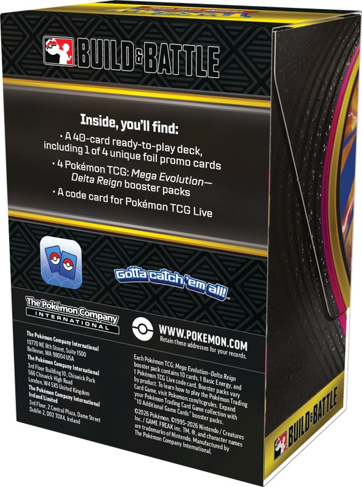 Pokemon TCG: Delta Reign - Build & Battle Box (Preorder)
