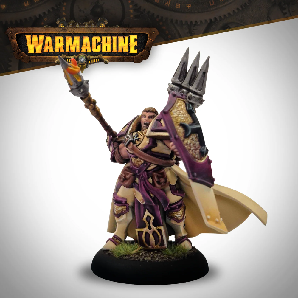 Warmachine: Menoth Covenant of the Flame - Defenders of the Flame Command Set (Preorder)