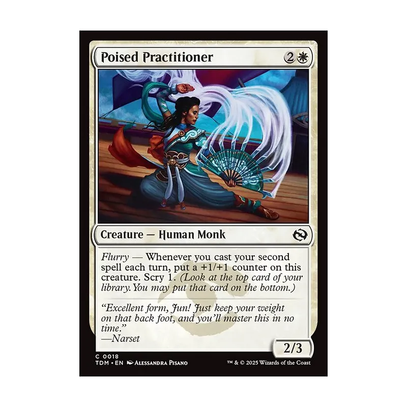 Poised Practitioner - Tarkir: Dragonstorm (Near Mint)