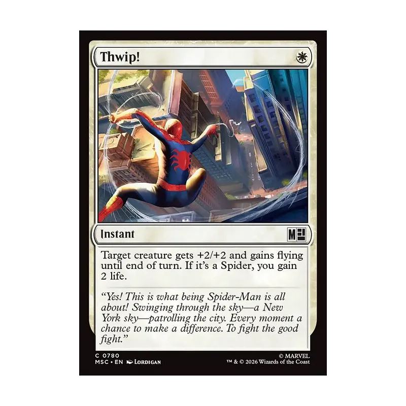 Thwip! - Marvel Super Heroes Commander (Near Mint)