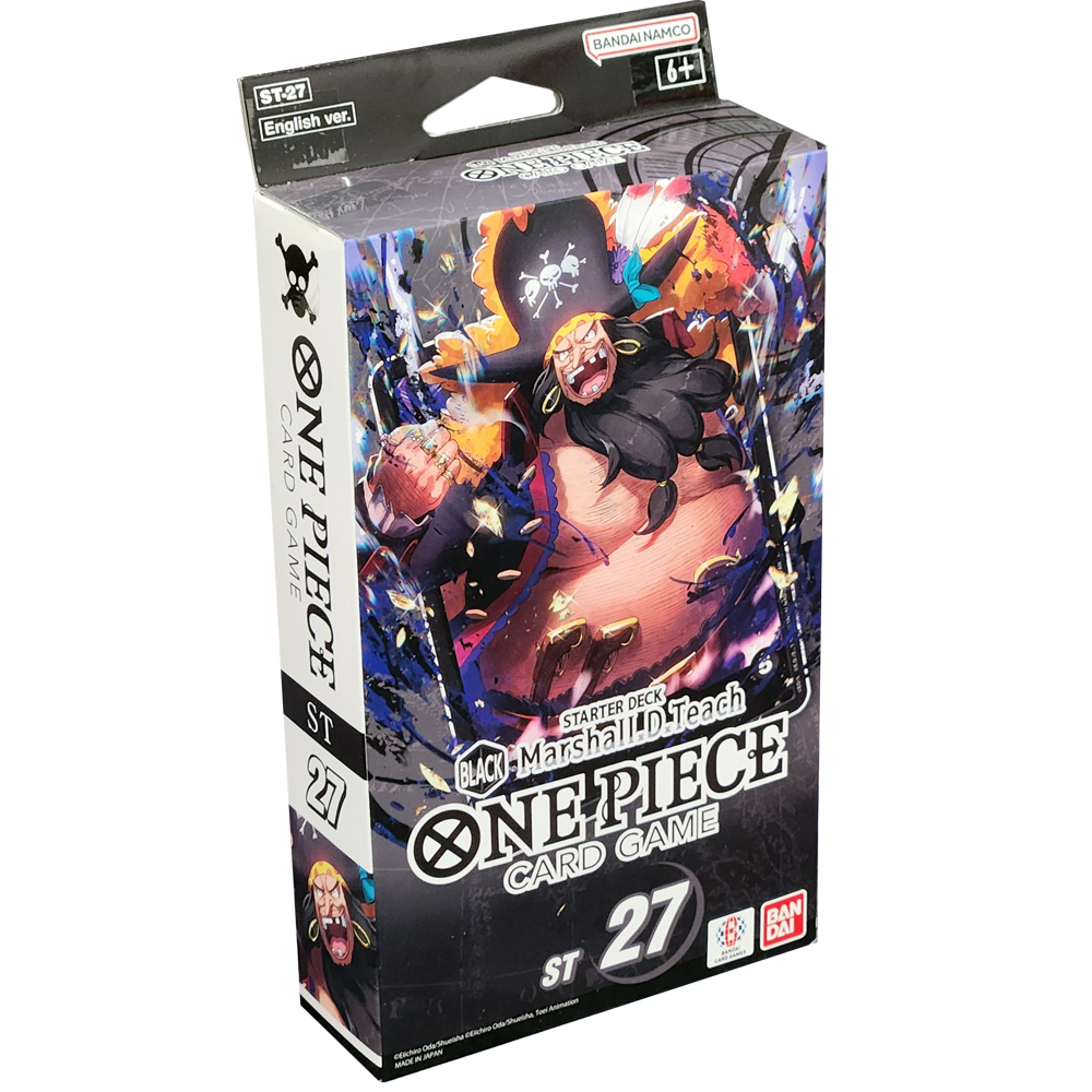 One Piece TCG: Black - Marshall.D.Teach [ST-27] - Starter Deck