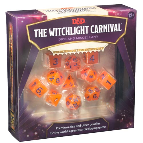 D&D 5E RPG: The Witchlight Carnival - Dice & Miscellany