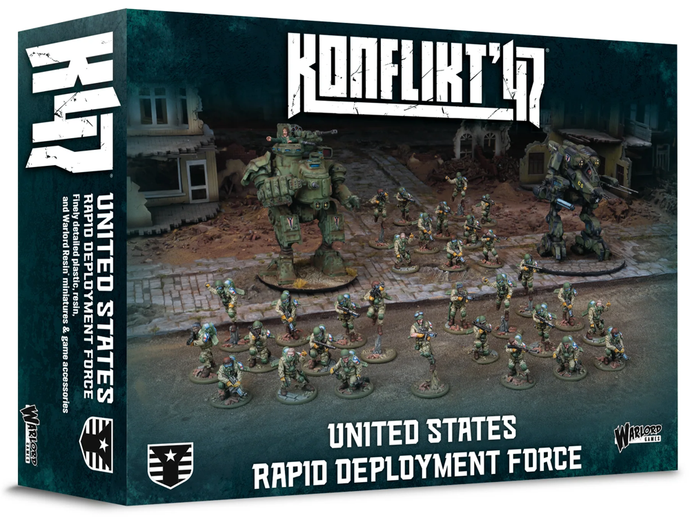 Konflikt '47: United States Rapid Deployement Force Starter Army (Preorder)