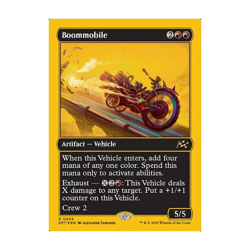 Boommobile (First-Place Foil) - Aetherdrift (Foil Near Mint)