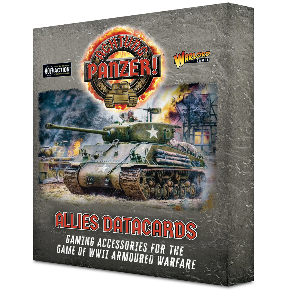 Achtung Panzer! Allies Datacards