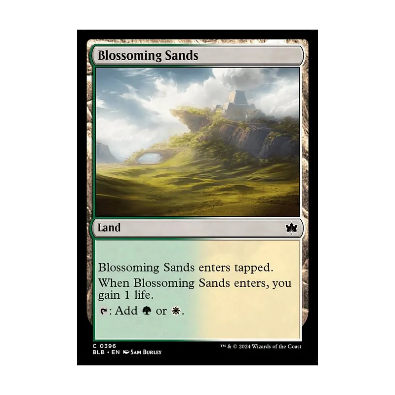 Blossoming Sands - Bloomburrow (Near Mint)