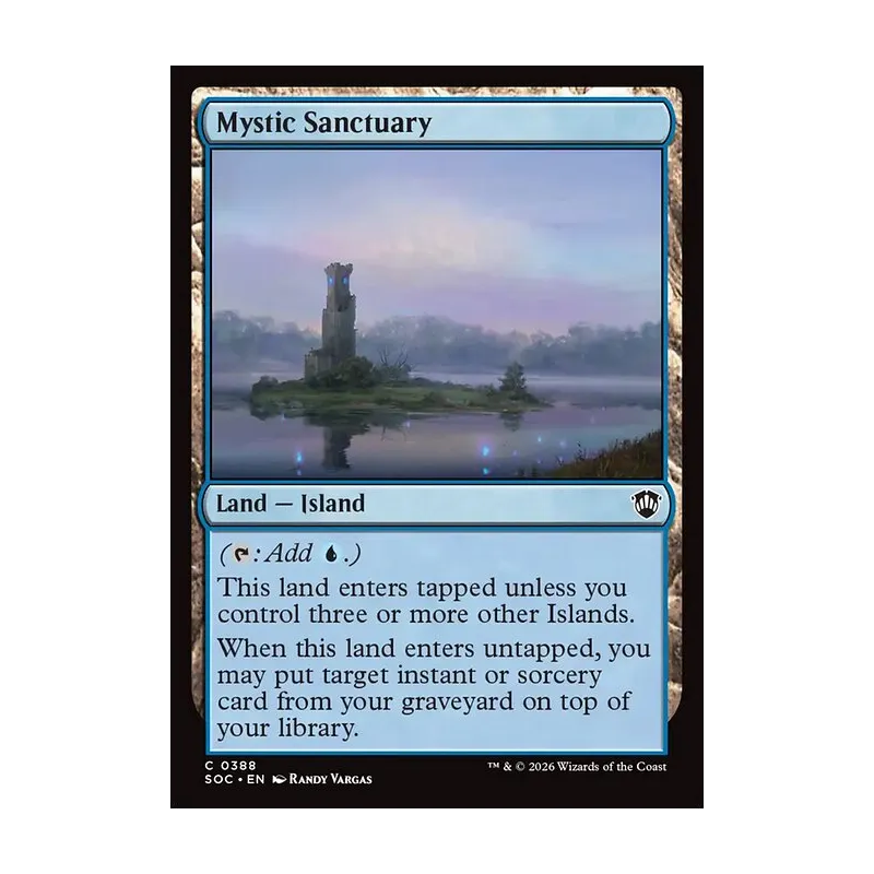 Mystic Sanctuary - Secrets of Strixhaven Commander (Near Mint)